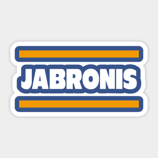 Jabronis Vest Sticker